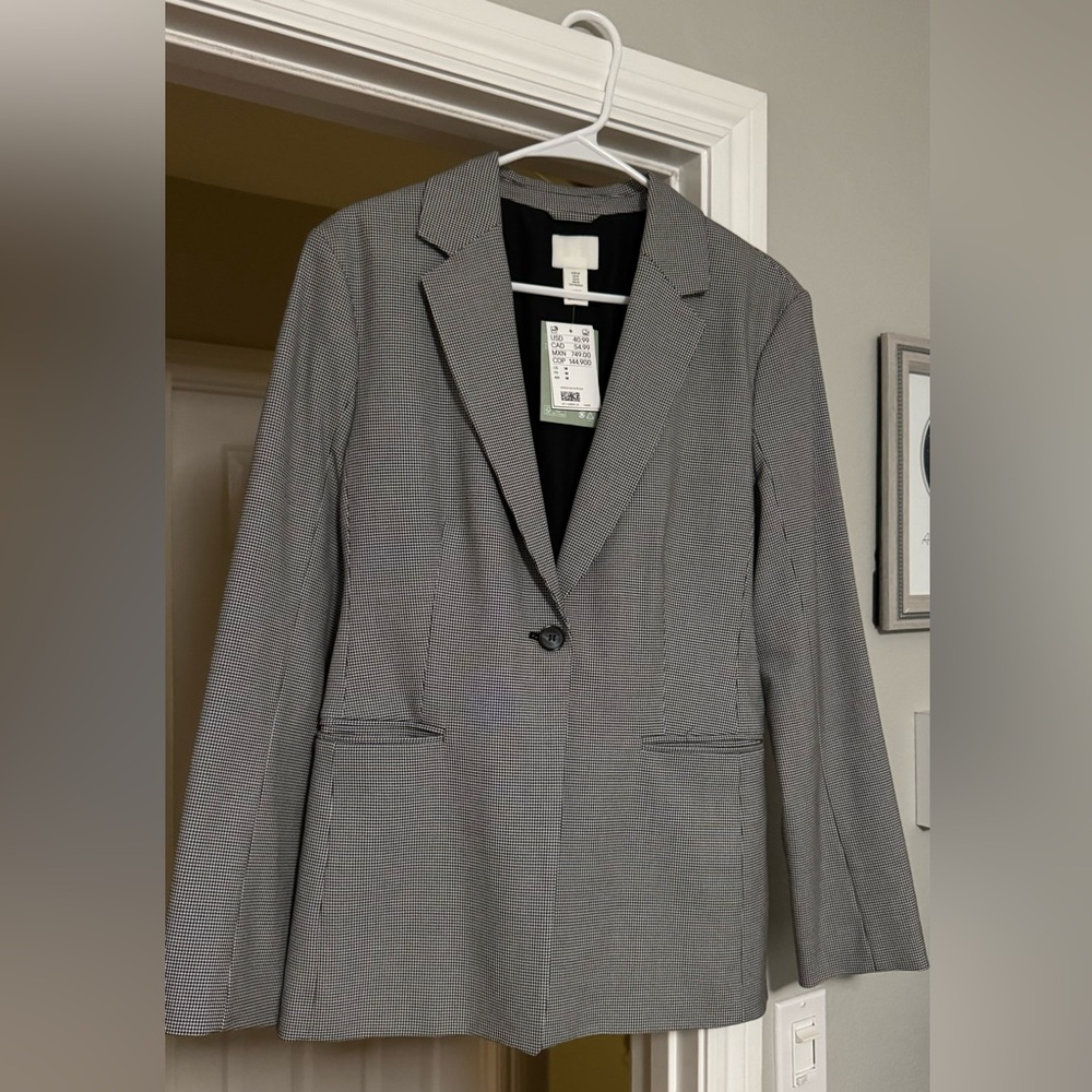Black & White blazer